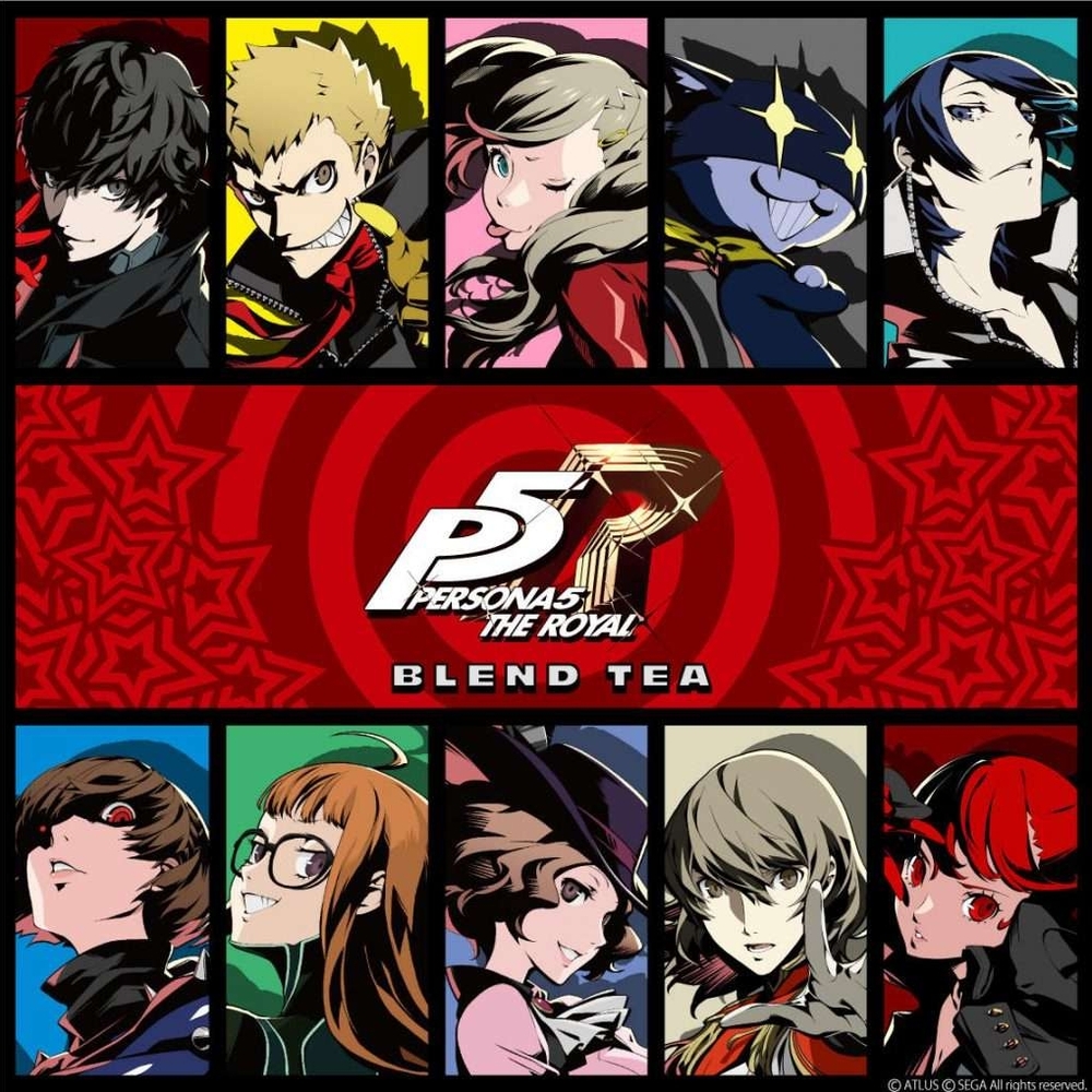 Persona 5 The Royal Blend Tea Tins - Joker Noir Violet